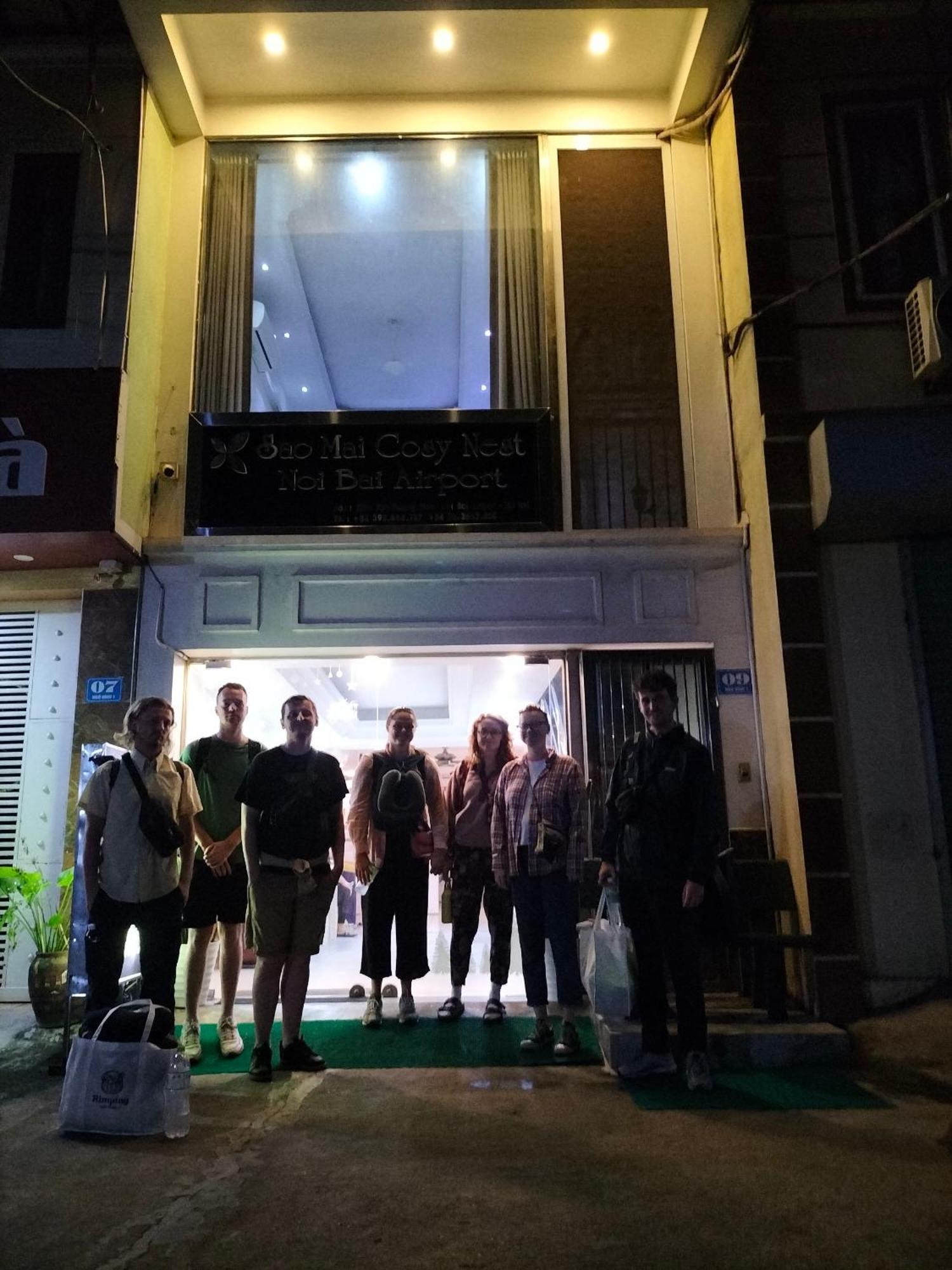 Sao Mai Cosy Nest-Noi Bai Airport Hostel Thach Loi Bagian luar foto